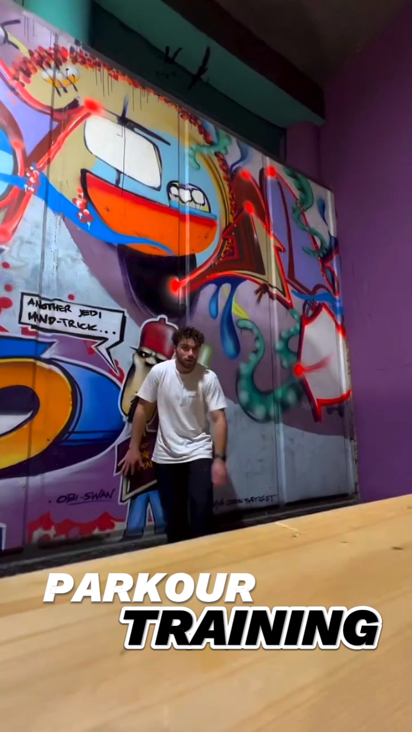Entraînement au parkour 