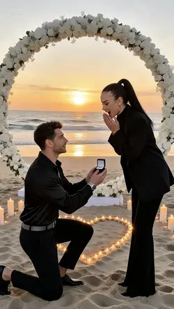Propose at sea