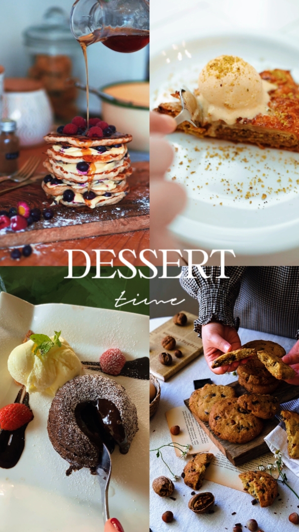 Zeit für das Dessert