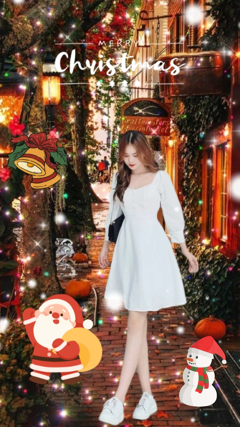 Mẫu Merry Christmas 