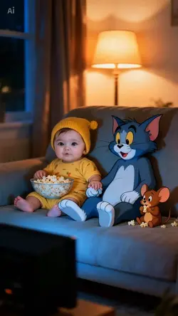With Tom and Jerry 