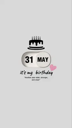 MY BIRTHDAY IS TPDAY