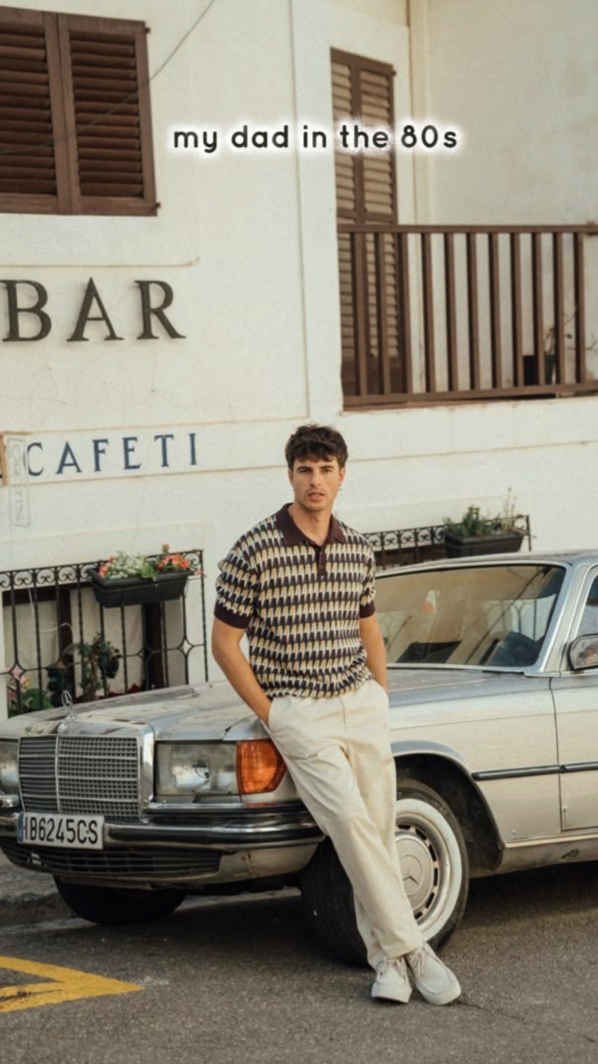 Mi papá en los 80