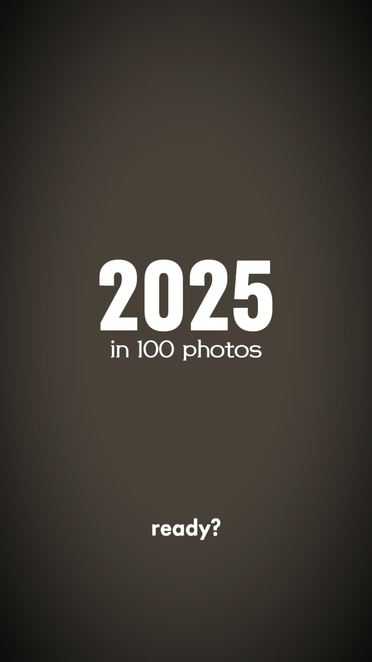 2025년 100장의 사진 