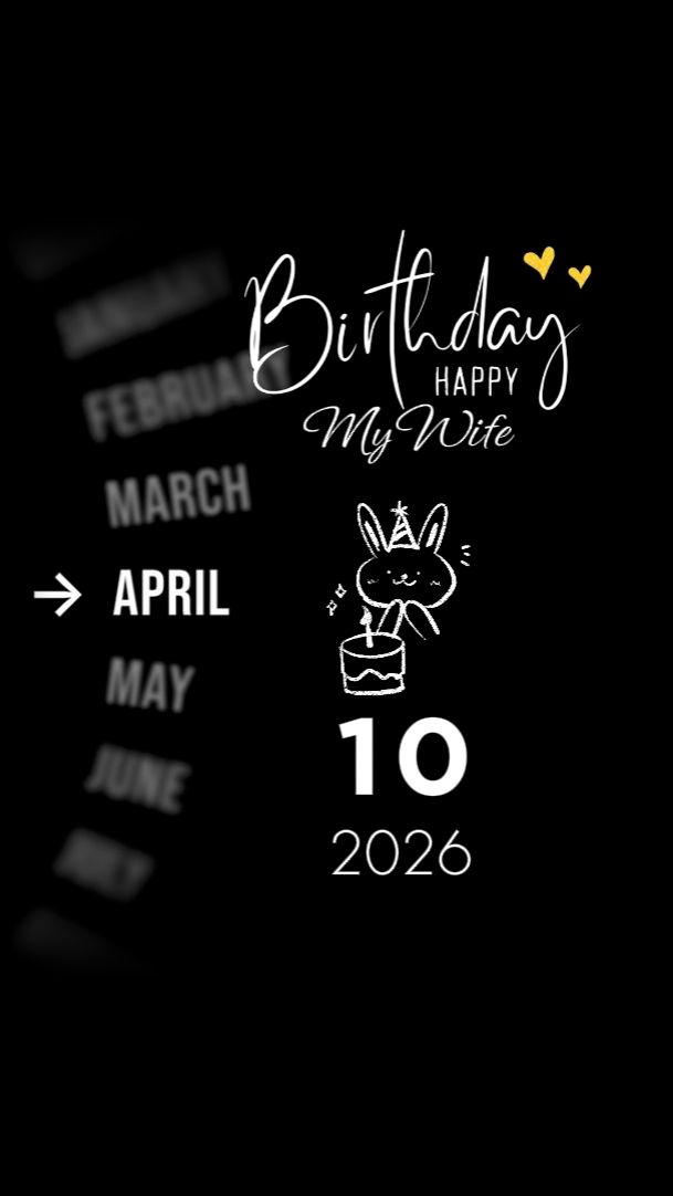 FELIZ CUMPLEAÑOS A MI ESPOSA 10 DE ABRIL