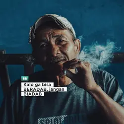 kalo ga bisa beradab