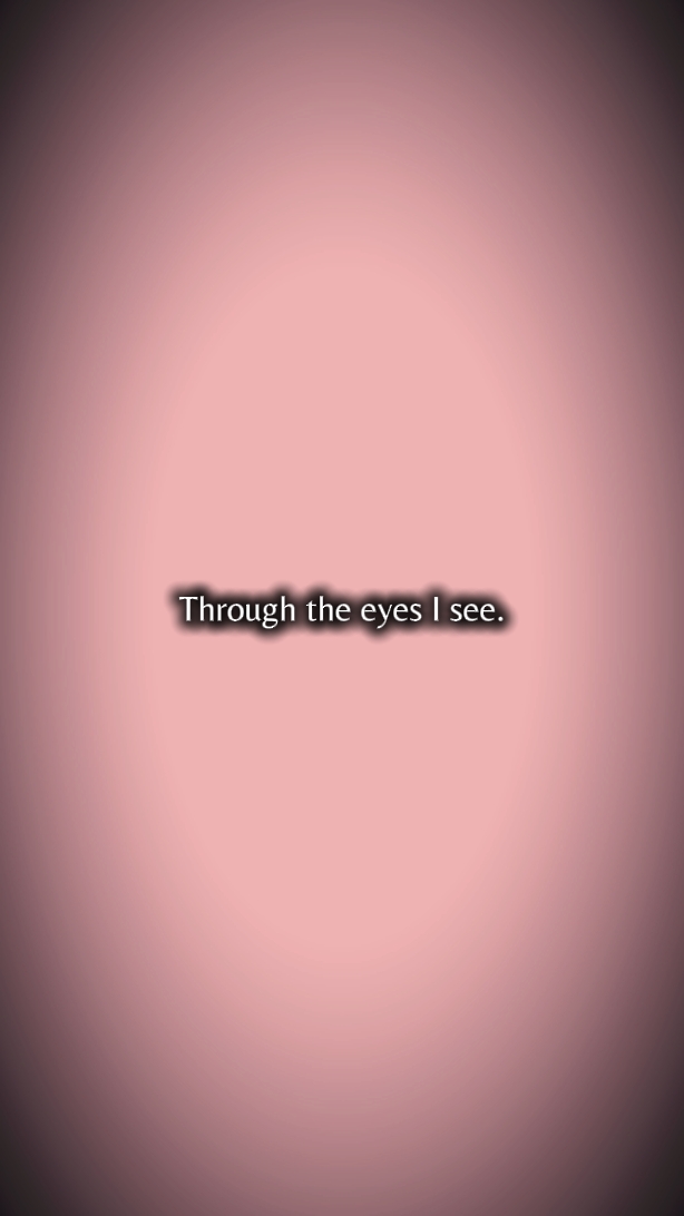 à travers les yeux 