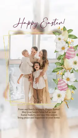 Happy Easter -family