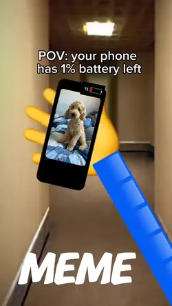 1% battery left