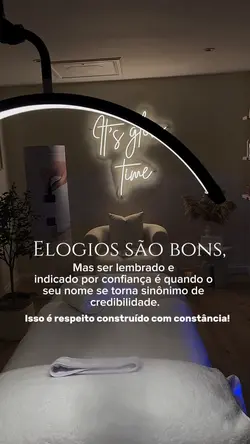 Elogios são bons 