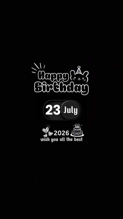 Hbd 23 juillet 2026