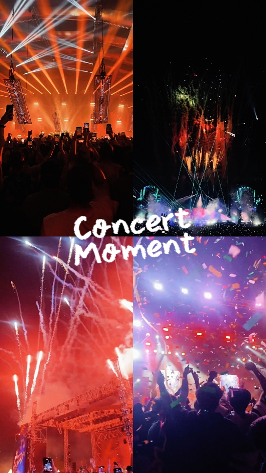 Momento del concierto