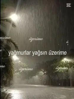 #Yağmurlaryasın
