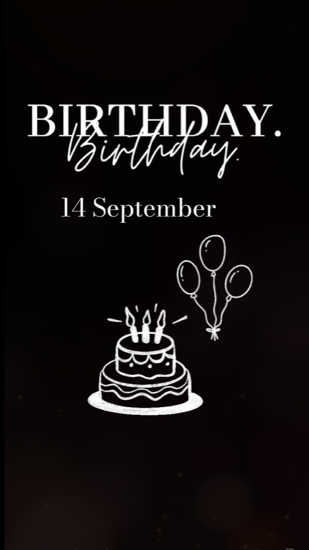 HBD 14 SEPT 2026 