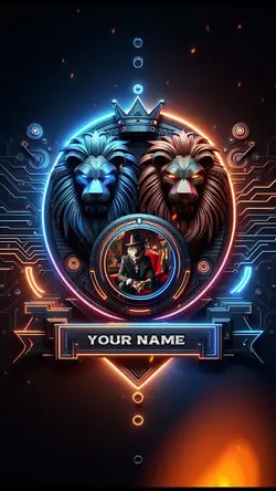 Futuristic Lion Logo