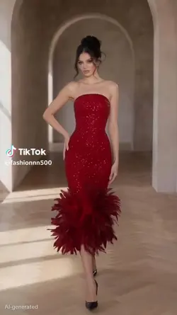 Red dress