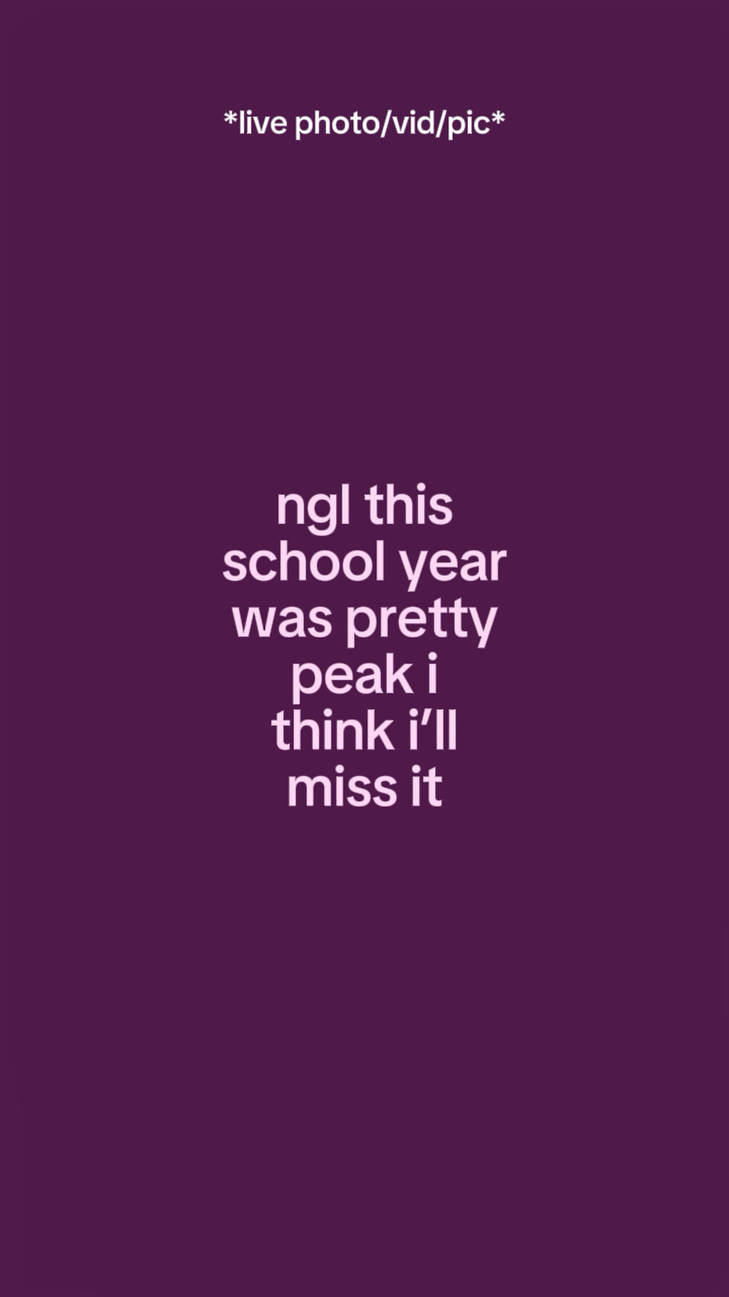 Sekolah ini ya