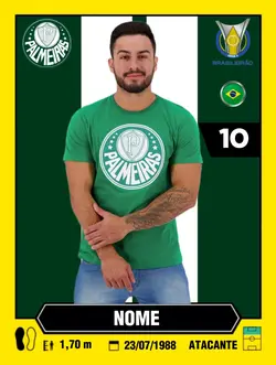 Figurinha Palmeiras 