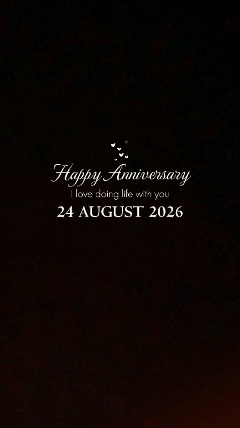 ANNIVERSARY 24 AUG