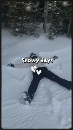 Snowy Days ❄️ 