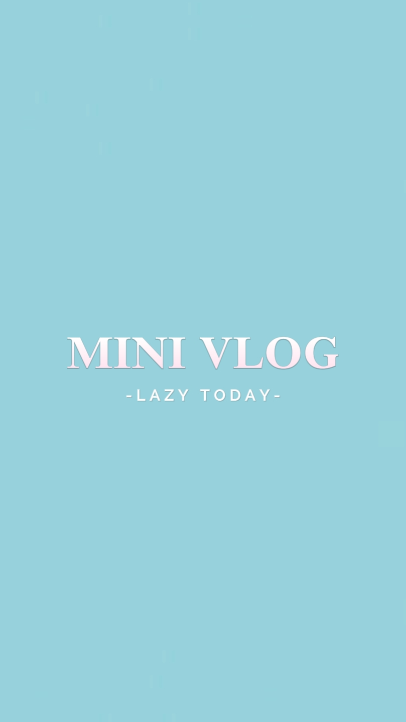 Mini vlog