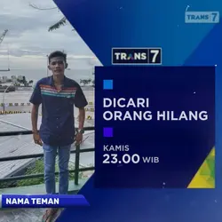 Prank Orang Hilang