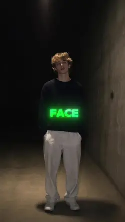 Flash-Reveal Fashion Portrait