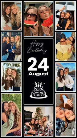 Birthday 24 August