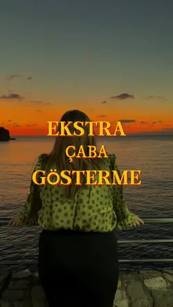 Ekstra çaba gösterme
