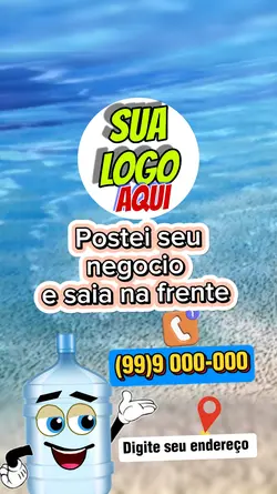 água entrega 