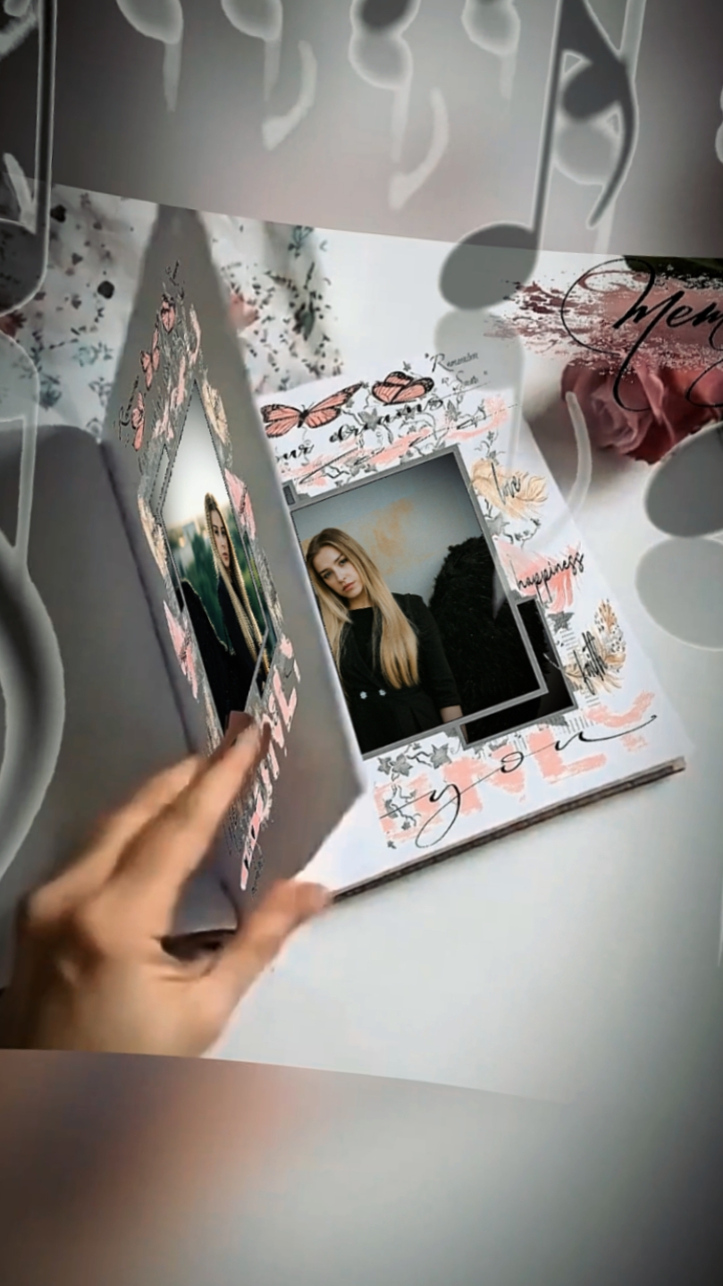  Libro de superposición de 4Foto 