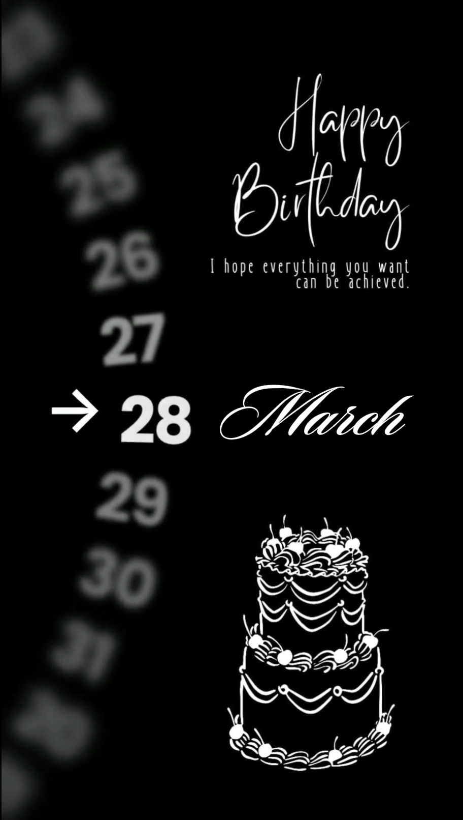 HBD 28 MARCH 2026