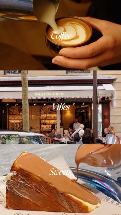 Café, ambiance, sucré