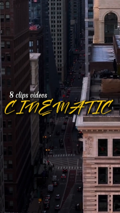 8 clips vidéos 