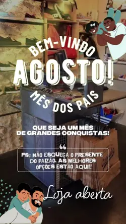 Bem-vindo agosto