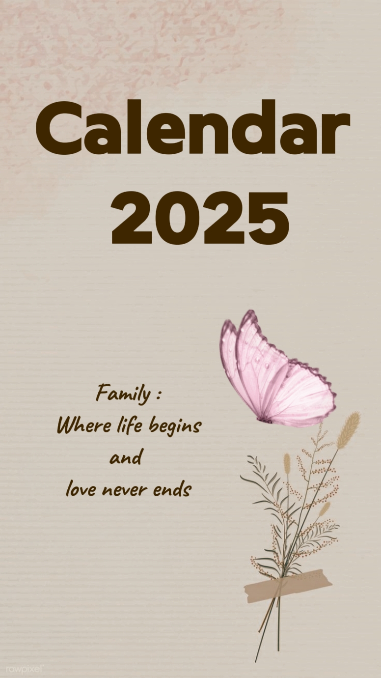 Calendário 2025