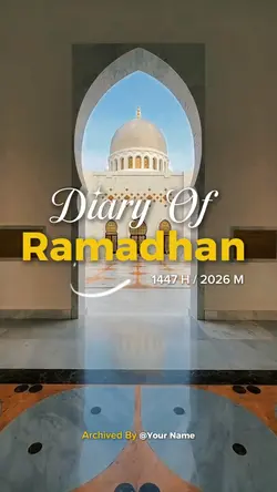 Diary of ramadhan 