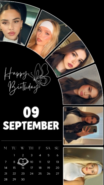 BIRTHDAY 9 SEPTEMBER