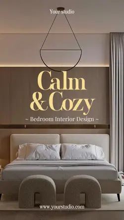 Cozy bedroom
