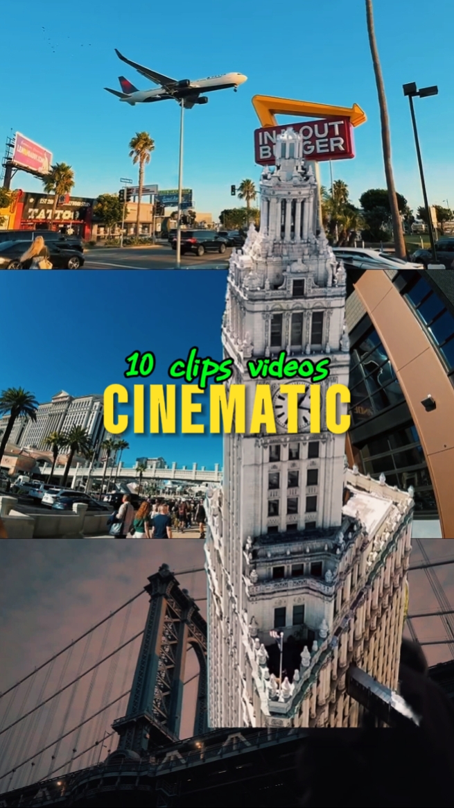 10 clipes cinematográficos 
