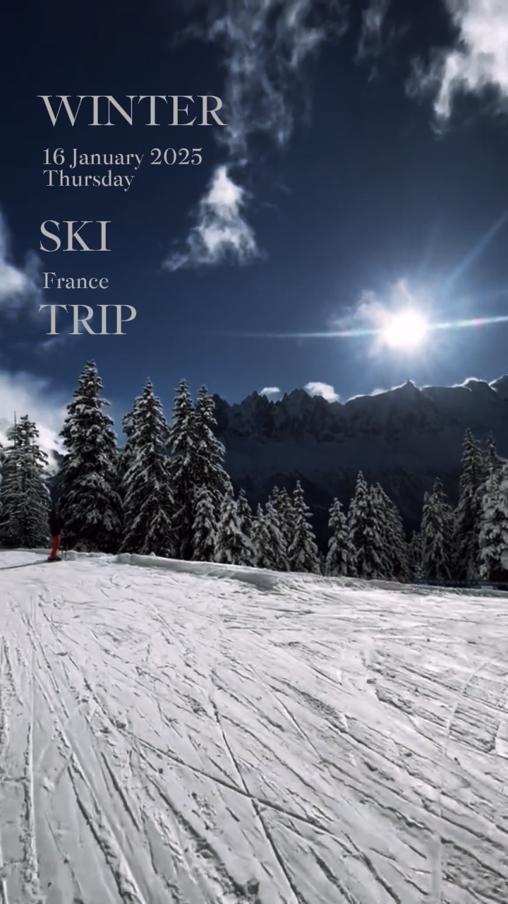 Skiing season