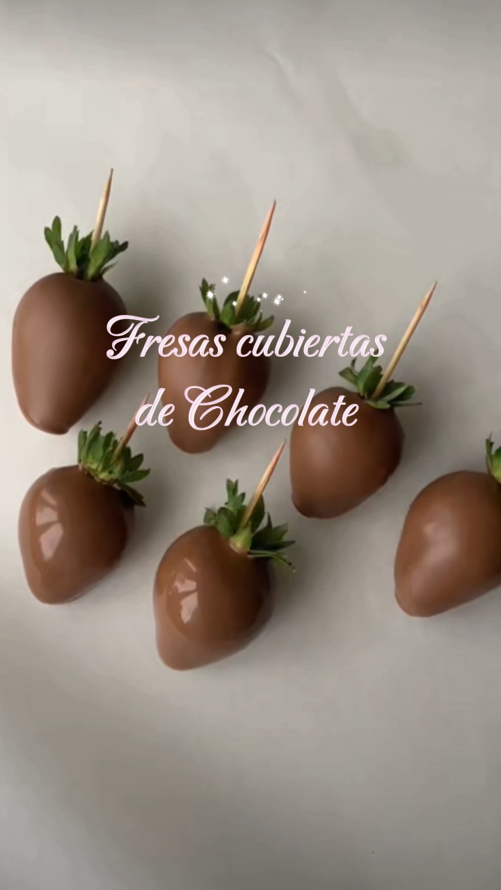 Fresas y Chocolate.