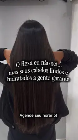 Cabelos hidratados