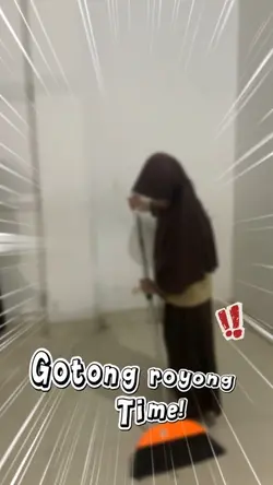 Gotong royong time‼️