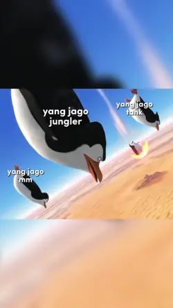 trend pinguin terjun