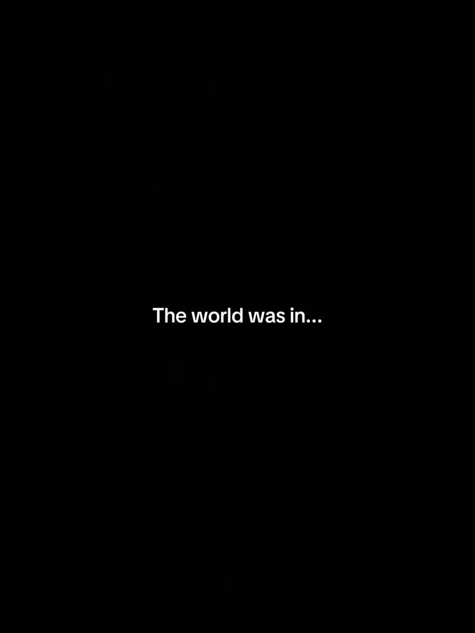 Theworldwasblck / whit
