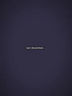 last/this desember 