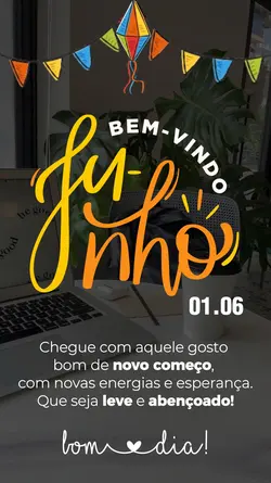 Bem-vindo Junho