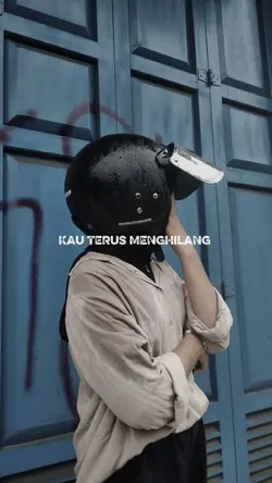 Kau terus menghilang