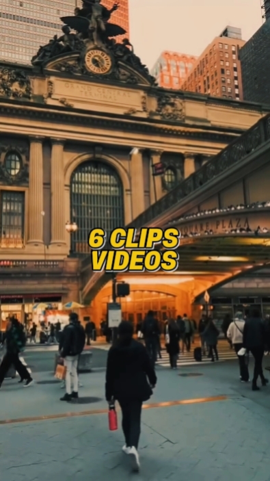 6 na clip na mga video 
